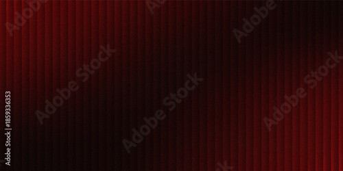 Red gradient abstract background on dark black fabric for banner, backdrop.