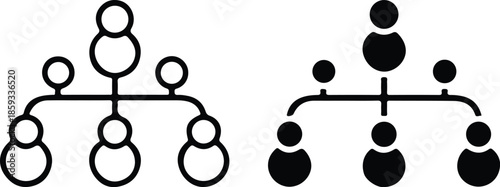 social network people group icons set vector illustration design teamwork 