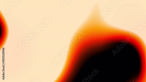 Neon orange Light Leaks Effects overlay 4k