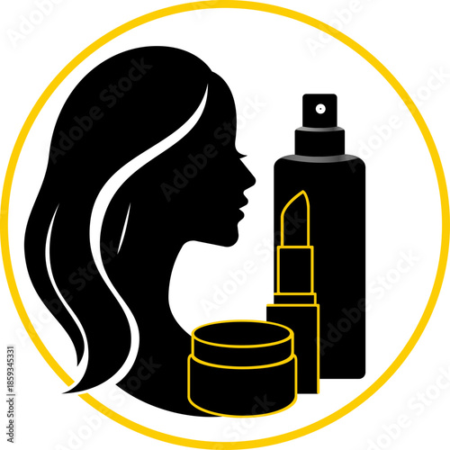 Logo for a business or manufacturer of high-end cosmetics 