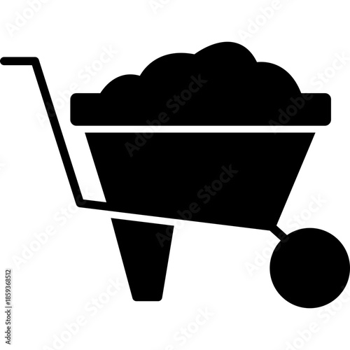 Wheelbarrow Icon