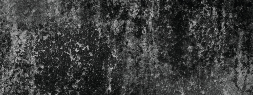 Fototapeta premium Moody Black and Gray Grunge Wall Texture with Rugged Industrial Character