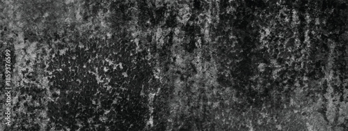 Moody Black and Gray Grunge Wall Texture with Rugged Industrial Character