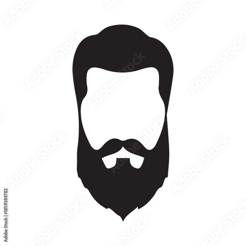 vector barber abstract shape
