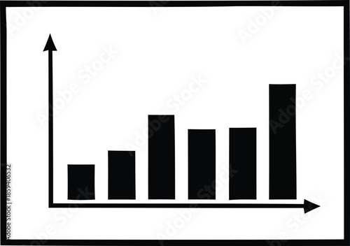 Graph showing data trend over time