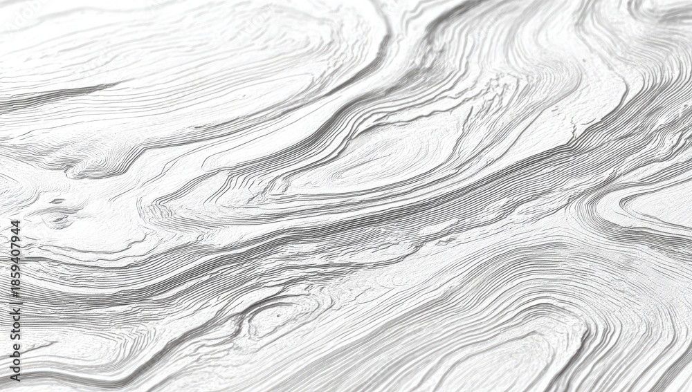 Obraz premium Abstract grayscale design with fluid, swirling patterns, suggestive of stone or textured surface