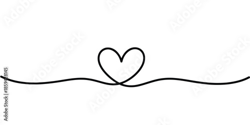 Silent Curve love thin black line silhouette