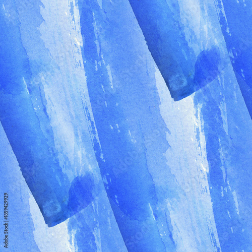 Abstract seamless pattern with watercolor spots. Hand-drawn illustration.