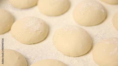 A chef makes makes lavash for shawarma.