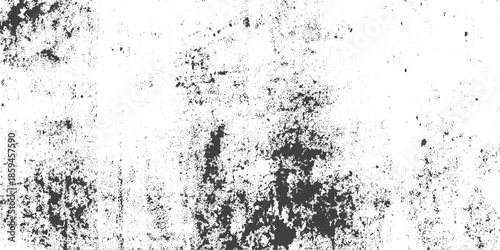White background with scattered grey grunge texture, Abstract black and white gritty grunge background, Overlay for interesting effect and depth,  The surface is covered with scratches.
