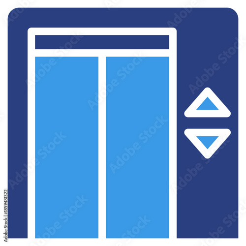 Elevator  Icon Element For Design