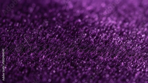 Velvet Purple Texture: A close-up shot of luxurious purple velvet, showcasing the softness and texture of the fabric, perfect for design and background use.