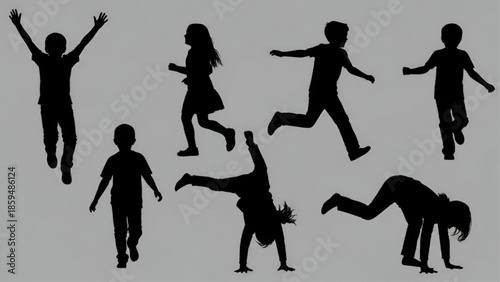 CAD Entourage Kids – Walking and Standing Figures for Site Plans