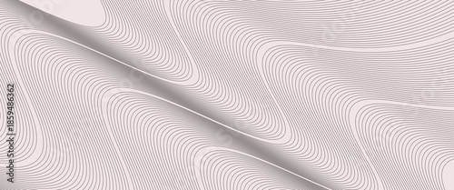 Abstract vector background with black wavy lines. vector. eps 10