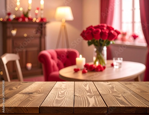 romantic dinner table