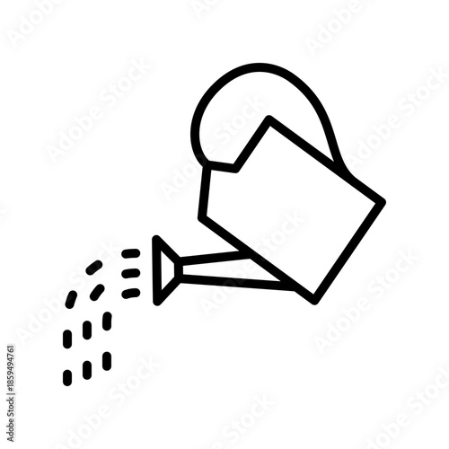 Watering can icon design template