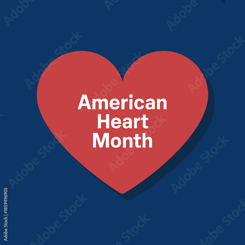 Celebrate American Heart Month with a Red Heart Design