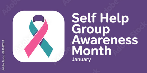 Self Help Group Awareness Month Symbol for January