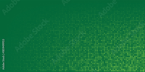 Green Tech Finance Fintech Background Pattern. Vector