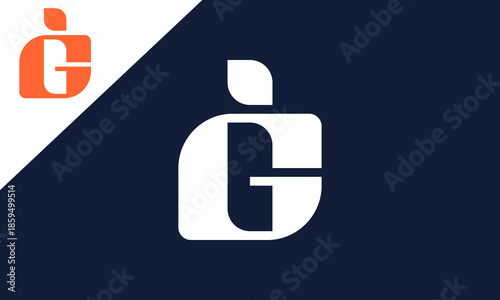 Natural logo GI or IG