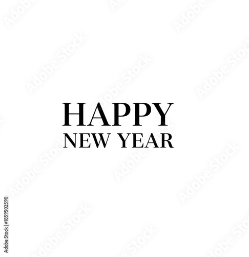 Happy new year greeting