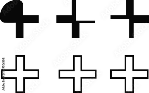 Visual puzzle, pattern recognition test, abstract shapes, logic game, brain teaser, educational icon, cad drawing flat vector illustration