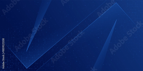 Abstract blue white dot pattern gradient texture technology background.vector future tegnology.