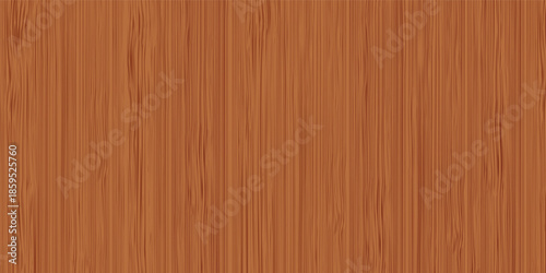 A natural brown wood texture background featuring an old hardwood oak grain pattern on a rough timber plank surface for a rustic material wall or floor design