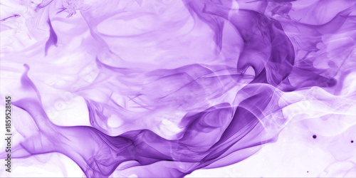 Abstract Purple Smoke Silk Wave Background