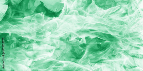 Abstract green and blue watery texture with bubbles and ripples