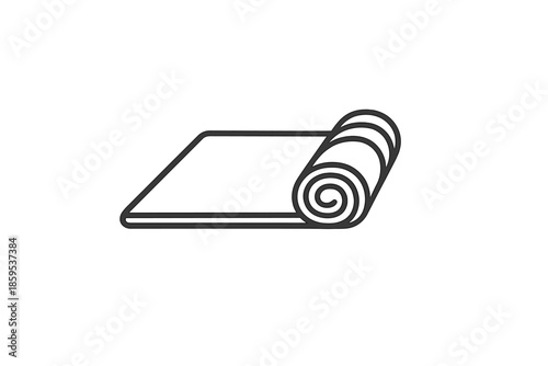 Yoga Mat Icon