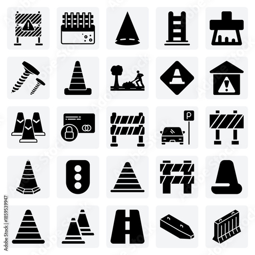 Building And Renovation Essentials – Concrete Barriers, Ladders, And Fasteners For Construction-Themed Marketing Content