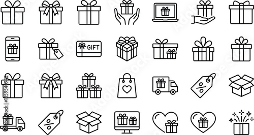 Question Mark Line Icons Set for FAQ Support Help Desk Problem Solving Thinking Brainstorming Consultation Information Quiz Mystery Decision Making Customer Service and Logic Research