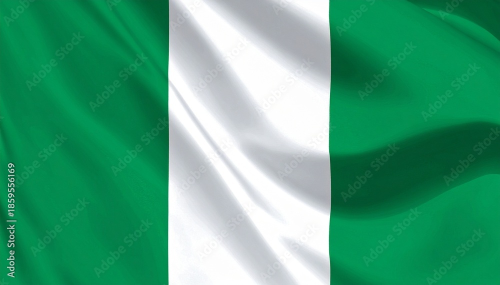 Obraz premium flag of Nigeria