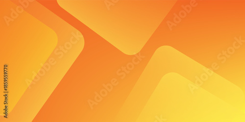 Abstract orange and yellow geometric background. Dynamic shapes composition. Cool background design for posters. Vector illustration