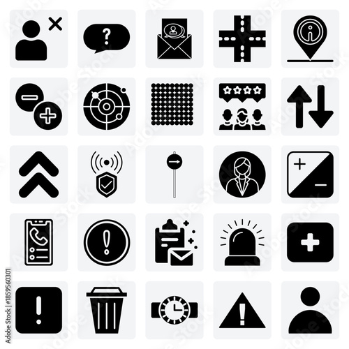 Navigation And Control Elements – Up And Down Arrows, Plus And Minus Adjustments For User Interface Controls