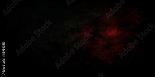 Red and black abstract smoke on dark background