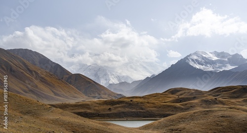 Wallpaper Mural Lenin Peak, Pamir Mountains, Osh Province, Kyrgyzstan Torontodigital.ca