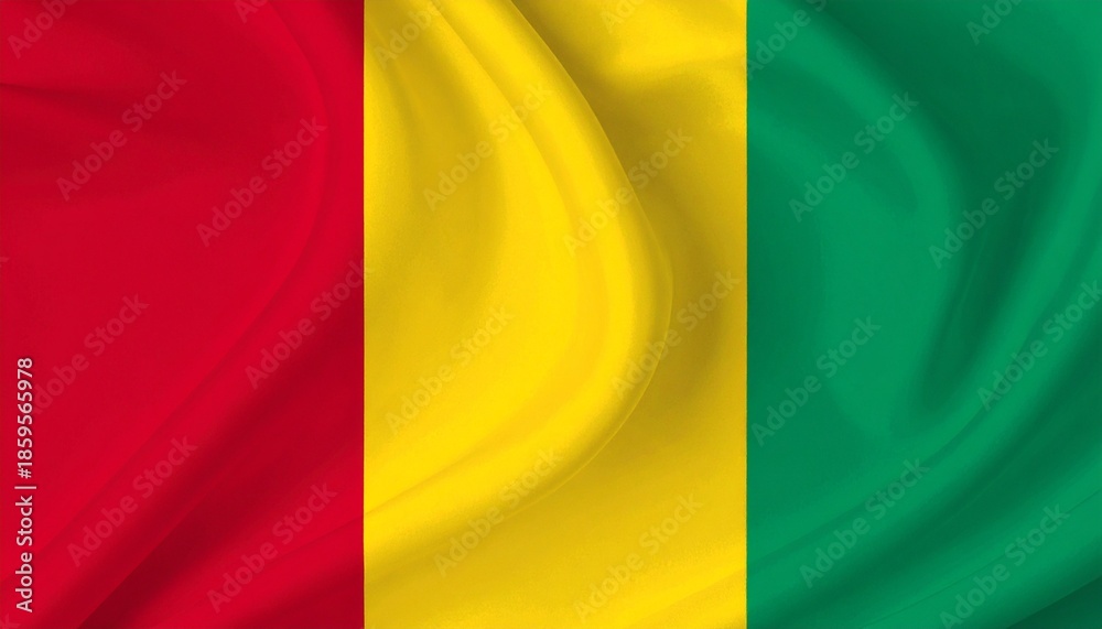 Obraz premium flag of Guinea