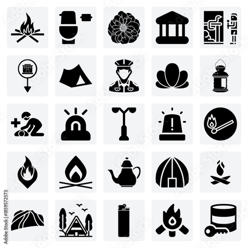 City Directory Of Public Places – Restrooms, Banks, Police Stations, And Historic Landmarks For Municipal And Travel Apps.