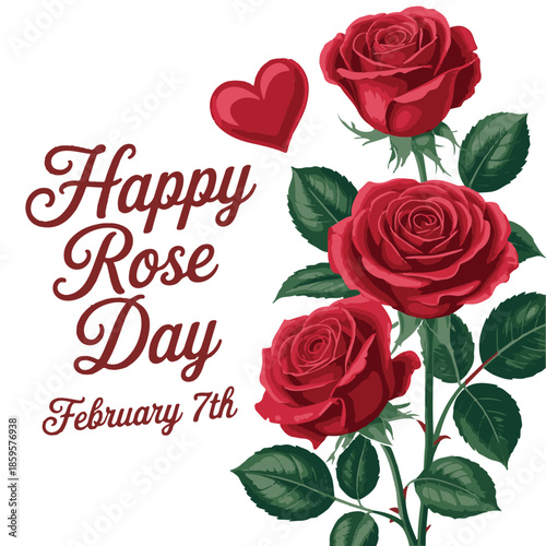 Romantic Rose Day Proposal Silhouette