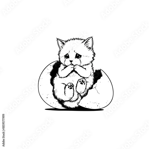 Crying Feline Hatchling