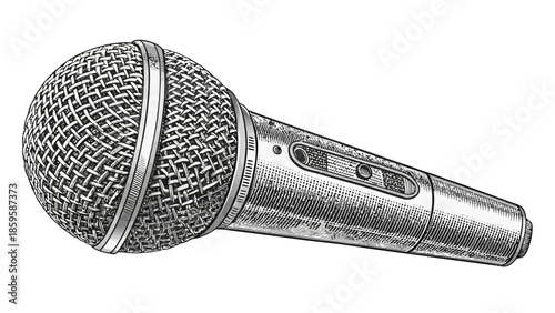 Professional dynamic microphone for public speaking and performance