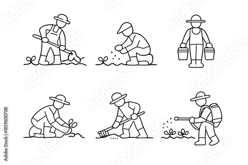 Gardening and Farming Icons