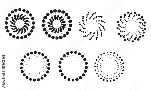 Abstract Swirl and Spiral Graphics for Stock Market Place: Visualizing Market Volatility and Financial Dynamics