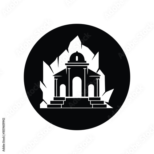 Spiritual Ruins Ancient Icon