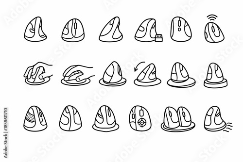 Wireless vertical ergonomic mouse instructions for optimal usage and setup
