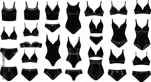 Water slide collection, colorful spiral and straight designs, recreational equipment, amusement park concept, ladder access, splash detail