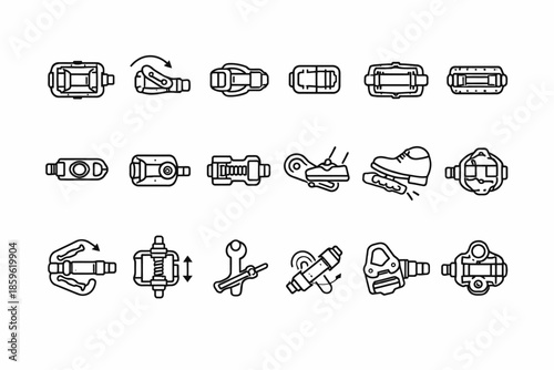 Bicycle pedal types and mechanisms: clips, flats, transitions, and installations