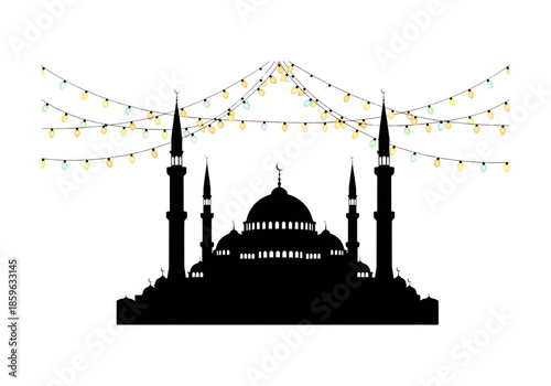 Great Pyramids of Giza in Egypt isolated on transparent background